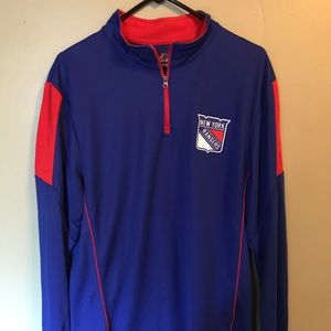 New York Rangers 1/4 Zip